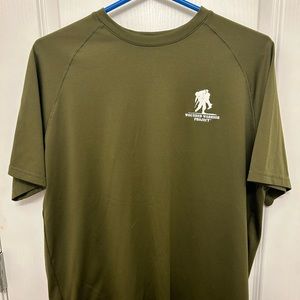 Under Armor Wounded Warrior Project dri-fit loose gear T Shirt - army green